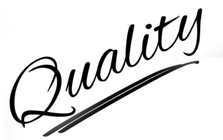 Label with text "Quality&"