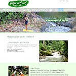 A little screenshot of the website of Yoga-Costa Rica