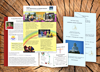 Image of some flyers created by ProAspecto
